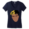 abstract design of xxxtentacion Women's V-Neck T-Shirt