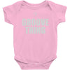 bass it's a groove thing Baby Bodysuit