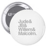 a litle life book Pin-back button