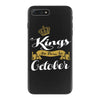 kings are born in october iPhone 7 Plus Case