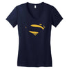 man of steel Women's V-Neck T-Shirt