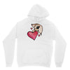 bunny rabbit love Unisex Hoodie
