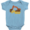 dig deep gold rush Baby Onesie