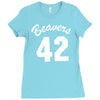 beavers 42 Ladies Fitted T-Shirt