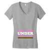 Baby Girl Under Construction Women's V-Neck T-Shirt