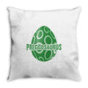 Preggosaurus Egg Funny Throw Pillow