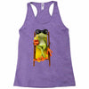 frog funny cocktail Racerback Tank