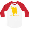 us veteran 3/4 Sleeve Shirt