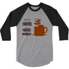 coffee lovers 3/4 Sleeve Shirt