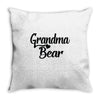 grandma bear Throw Pillow