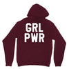 girl power white logo Unisex Hoodie