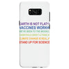 earth is not flat Samsung Galaxy S8 Case