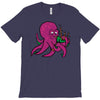 purple octopus playing the bagpipes T-Shirt