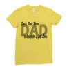 sons first hero Ladies Fitted T-Shirt