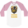 work hard 3/4 Sleeve Shirt