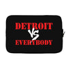 Detroit vs Everbody Laptop sleeve