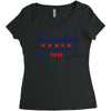 TRUMP PENCE 2020 Women's Triblend Scoop T-shirt