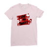 i love my family Ladies Fitted T-Shirt