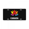 Canada Leaf LGBT License Plate