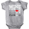 Wine Club pub Baby Onesie