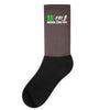 zombie never give up fun Socks