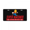 super nintendo chalmers License Plate