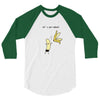 let's get naked 3/4 Sleeve Shirt
