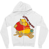 winnie le porc Zipper Hoodie