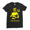 rocky 4 ivan drago homage Ladies Fitted T-Shirt