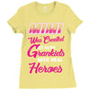 Mimi Was Created Because Need Real Heroes Ladies Fitted T-Shirt