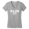new york city ringer Women's V-Neck T-Shirt