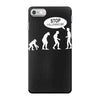 banksy funny human evolution indie iPhone 7 Case