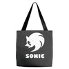 sonic uomo donna bambino sega videogames Tote Bags