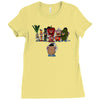 potato family Ladies Fitted T-Shirt