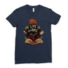my life is an rpg2 Ladies Fitted T-Shirt