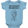 mathematically Baby Onesie