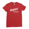 to resist drugs and violence Ladies Fitted T-Shirt