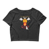 black meowgic Crop Top