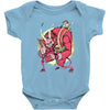 krampus (blood red) Baby Bodysuit