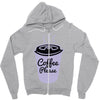 cool coffee please t shirt Zipper Hoodie