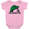 philosoraptor (2) Baby Onesie