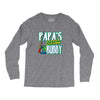 papa's little fishin buddy Long Sleeve Shirts