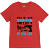 IF MOTHER IN LAW CAN'T FIX IT THAN NO ONE CAN FIX IT V-Neck Tee