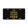 kings are born in 1998 License Plate
