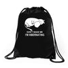 moomin inspired Drawstring Bags
