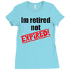 retirement (2) Ladies Fitted T-Shirt