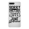 This Guy Is Taken By A Super Sexy June Girlfriend iPhone 7 Plus Case