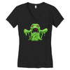 toxic monster 2 Women's V-Neck T-Shirt