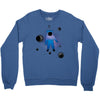 Space Astronot Crewneck Sweatshirt