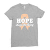 Hope Keeps Me Going Ladies Fitted T-Shirt